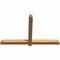 Ekena Millwork Eugene Smooth Timber Gable Bracket, Western Red Cedar, 60"W x 38"H x 3 1/2"D x 3 1/2"F, 15/12 Pitch GBW060X38X0404EUG00SWR - alternate 2